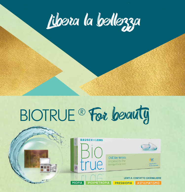 Biotrue for Beauty Libera la bellezza Nabla Bausch Lomb