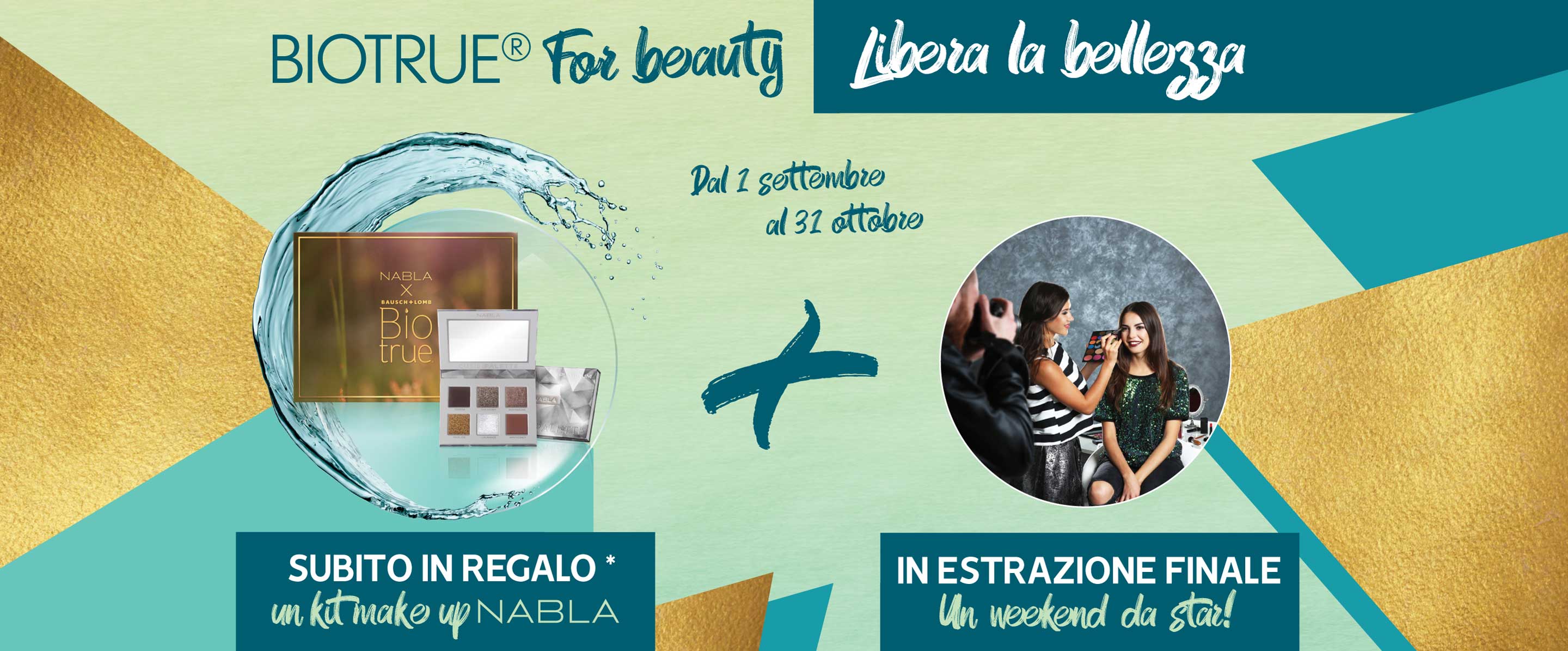 Biotrue for Beauty Libera la bellezza Nabla Bausch Lomb