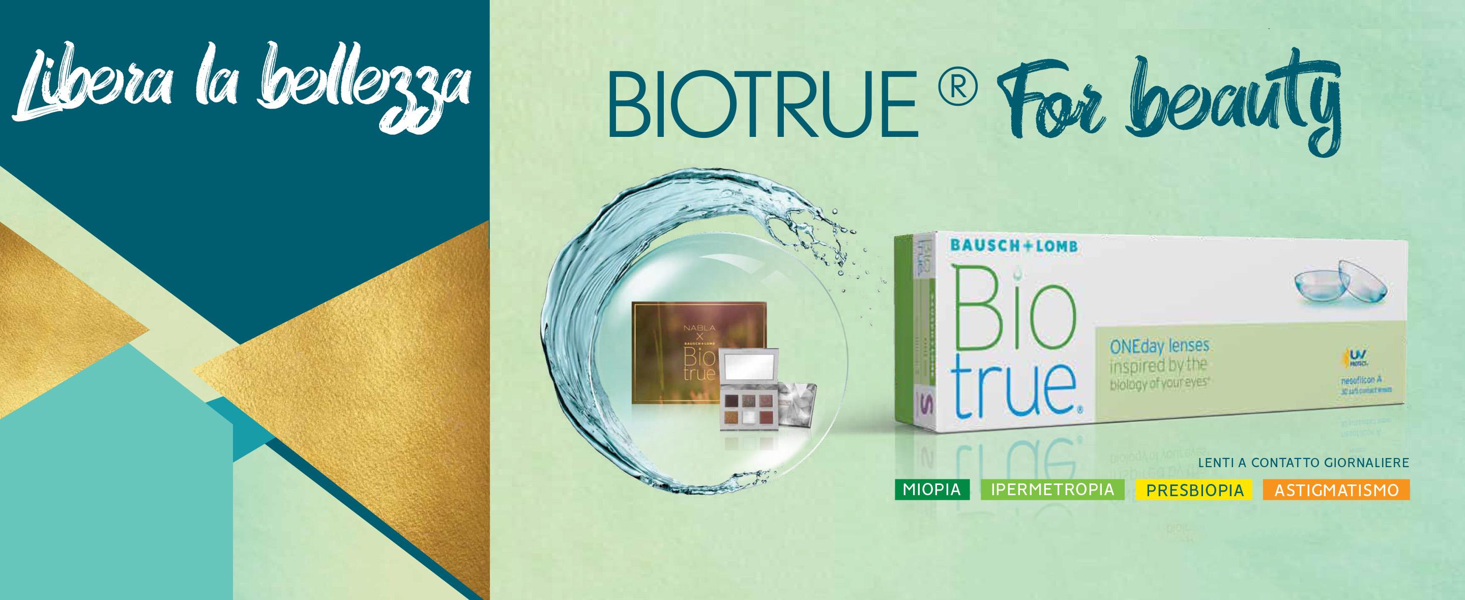 Biotrue for Beauty Libera la bellezza Nabla Bausch Lomb