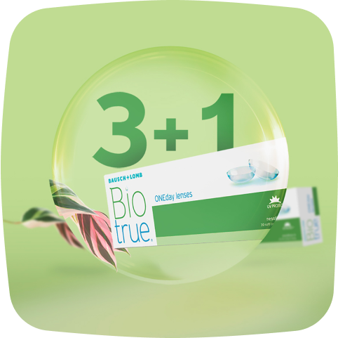 promozione 3+1 Biotrue Bausch+Lomb