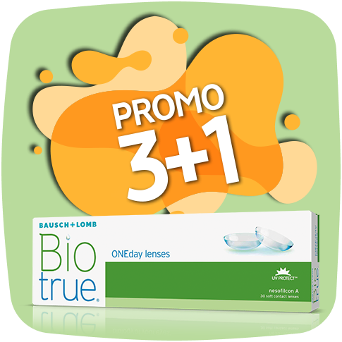 promozione 3+1 biotrue